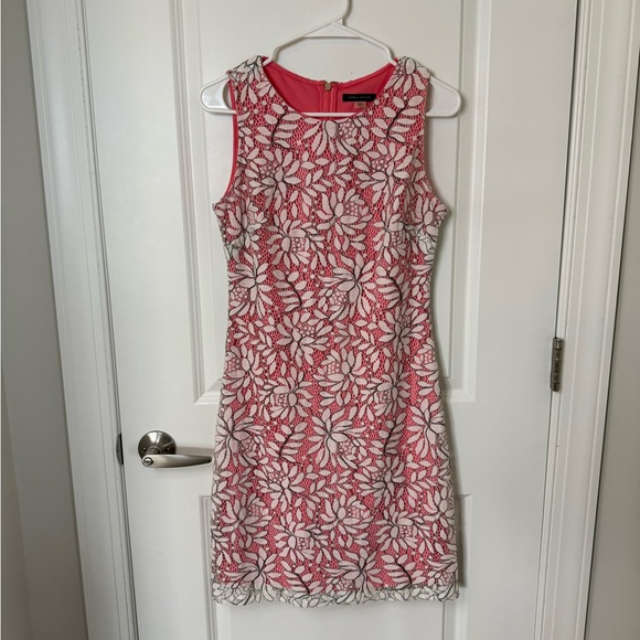 Tommy Hilfiger Floral Pink Sleeveless Dress - Picture 3 of 7